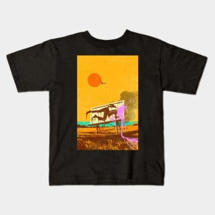 MELTED AND SPLATTERED Kids T-Shirt